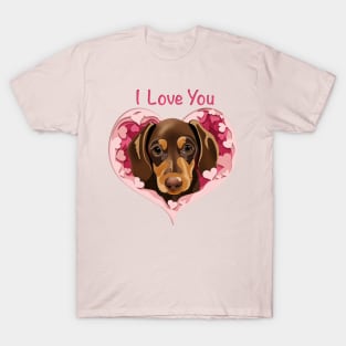 I Love You Sausage T-Shirt